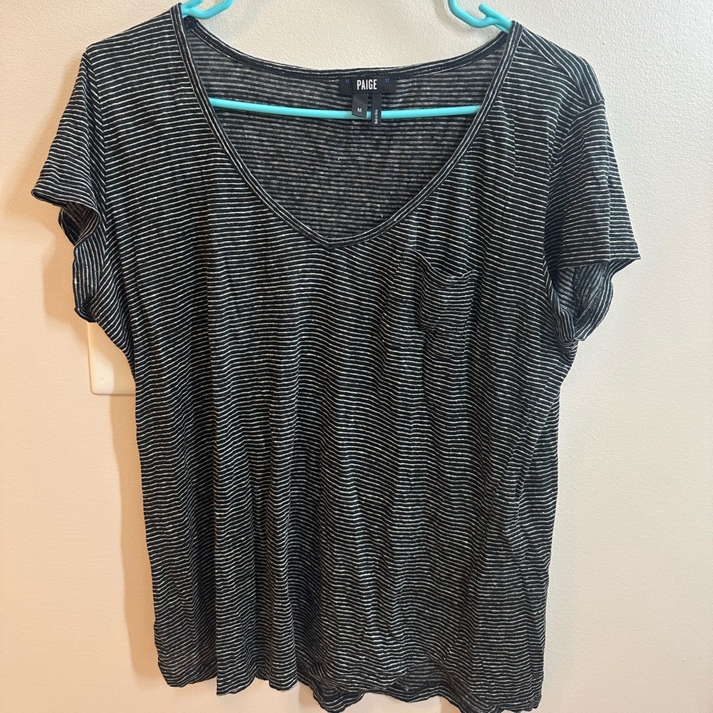 Striped short sleeve tee